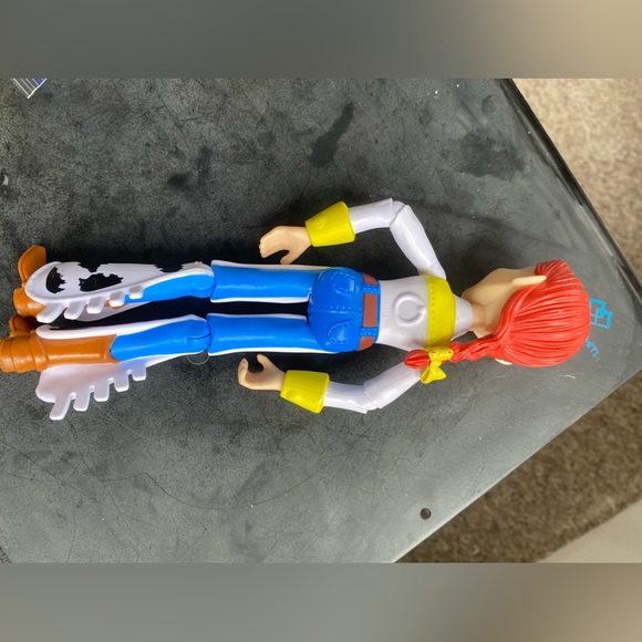 Toy Story JESSE Doll Hard Plastic Hair 8.5” Great Cond Disney Arms/Legs turn - Picture 7 of 7